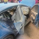 En la colonia Tacubaya, alcaldía Miguel Hidalgo, se presentó una explosión en un auto, que al parecer tenía un tanque de gas en la cajuela.