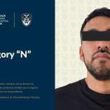 Gregory “N”, alias “El Gregory” o “El J”, probable integrante de una célula del grupo delictivo “La Unión Tepito”, fue detenido al sur de Coyoacán, durante una orden de cateo.