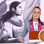 La presidenta Claudia Sheinbaum