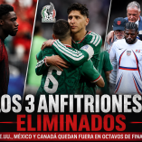 Los tres anfitriones del Mundial se marchan en octavos.