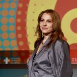CIUDAD DE MÉXICO, MÉXICO 06 DE JULIO DE 2026. MARINA DE TAVIRA ACTRIZ HOMENAJEADA EN MUJERES EN CINE Y TV, DURANTE LA PRESENTACIÓN DEL FESTIVAL INTERNACIONAL DE CINE GUANAJUATO . FOTO: KARINA TEJADA.