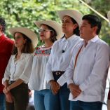 "En #Guerrero, la Patria es Primero. Por ello, participamos en el hermoso municipio de Taxco en la Asamblea Informativa en Defensa de la Transformación y la Soberanía Nacional", escribió Montiel Reyes.