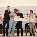 La mandataria federal destacó que en su gobierno se van a construir un millón 800 mil viviendas