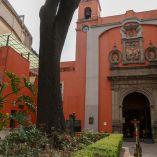 Ciudad de Mexico a 08 de julio de 2026. Aspectos de la Parroquia de San Cosme un dia despues del robo de varias esculturas de bronce. Foto: Pavel Jurado Canseco