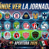 Dónde ver los partidos de la Jornada 1 del Apertura 2026