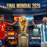 Lista la Final de la Copa del Mundo 2026, Argentina enfrentará a España