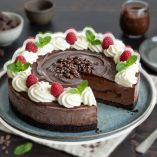 Receta pay helado de chocolate amargo