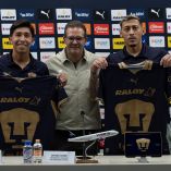 Pumas presentó a Víctor Arteaga y Luciano Herrera.