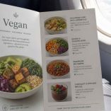 Cómo pedir comida vegana en vuelos