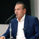 El senador Manlio Fabio Beltrones durante una entrevista en la que reconoció el acuerdo para reabrir la exportación de ganado a Estados Unidos y llamó a reforzar la sanidad animal.