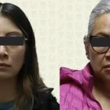 La FGJCDMX aprehendió a Virginia "N" y Diana "N" por el despojo de una propiedad en la colonia Del Valle. Fueron llevadas a Santa Martha Acatitla.