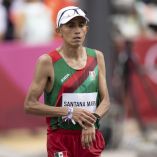 José Santana encabezó las medallas de México en el atletismo.