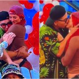 Los besos entre Flor Vigna y Ese Pérez dieron de qué hablar.