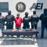 El detenido contaba con una orden de captura vigente por el delito de secuestro agravado.