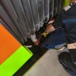 Tras el accidente, el servicio en la Línea 12 tuvo que ser interrumpido durante algunos minutos mientras se realizaban las maniobras de emergencia y rescate.