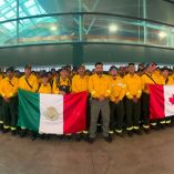 La Comisión Nacional Forestal (Conafor), realizó el cuarto despliegue de personal mexicano especializado en el manejo del fuego