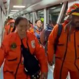 Los Topos Aztecas llegaron a Colombia pese a negativa del gobierno al ingreso de voluntarios extranjeros.