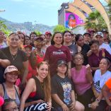 Beatriz Mojica Morga, encabezó el Zumbatón en Plaza Quebec
