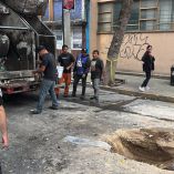 El incidente ocurrió la tarde de este jueves sobre la calle Wisconsin, entre Maximino Ávila Camacho y Eje 5