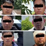 Los seis hombres de 21, 23, 25, 31, 32 y 39 años fueron reconocidos por los afectados