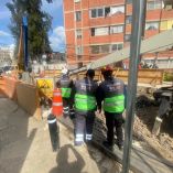 La persona herida se fue por su propio pie a un hospital