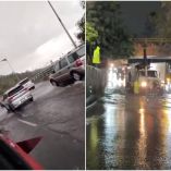 Fuerte lluvia colapsa vialidades en Tlalpan y la GAM