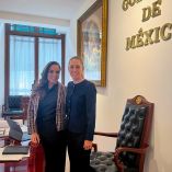 Mara Lezama da seguimiento con Claudia Sheinbaum a estrategia contra el sargazo