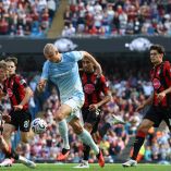 Erling Haaland no pudo marcar goles en el que fue su juego 200 en la Premier League, para el que lució un nuevo look a rape.