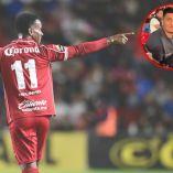 Helinho celebra gol de Toluca en la Jornada 5 del Apertura 2026 y aficionaod presume notificación previo al tanto de los 'Diablos'.