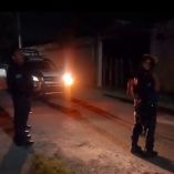 Tras el ataque, la propia presidenta municipal solicitó el apoyo de la Policía Municipal.