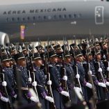 La ceremonia se desarrolló en el Colegio del Aire en en Zapopan, Jalisco.