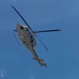 El helicóptero Bell 212 del gobernador de Chiapas, Eduardo Ramírez, estuvo a punto de sufrir un percance en Pantepec.