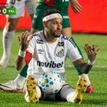 Neymar volvió a salir de un partido debido a las lesiones.