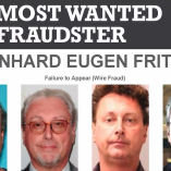 El FBI ofrece 150 mil dólares por información que lleve a la captura de Bernhard Eugen Fritsch, acusado de defraudar millones con una falsa aplicación.