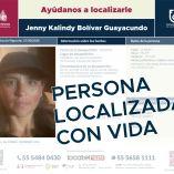 Jenny Kalindy Bolívar Guayacundo había sido vista por última vez el 26 de agosto en Coyoacán y su desaparición fue reportada ante las autoridades el 1 de septiembre.