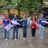 La gobernadora Evelyn Salgado inició la pavimentación de 4 kilómetros en las avenidas Gobernadores, Jacarandas y de la Juventud en Chilpancingo.