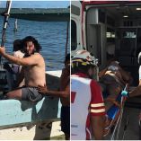 Rescatan con vida a uno de dos hombres desaparecidos en el mar de Cozumel
