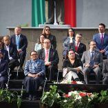 El presidnete de la Mesa Directiva de la Cámara de Diputados afirmó que en la ceremonia hubo representación de los tres poderes y presencia de los partidos políticos