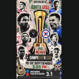 ¡Cruz Azul va por la gloria ante Messi! Mira el Campeones Cup por Imagen Televisión