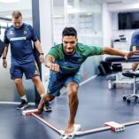Raúl Jiménez se encuentra en recuperación de una lesión en la pierna izquierda
