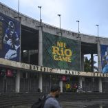 El ambiente de NFL se respira en Río de Janeiro.