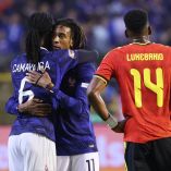 Olise anotó un golazo y le dio la victoria a Francia sobre Bélgica en la Nations League