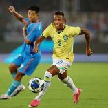 La selección de Brasil superó sin problemas a su similar de India