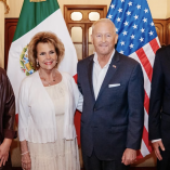 Kuri precisó que Johnson realizaría una visita a Querétaro para abordar asuntos de interés común en materia de cooperación internacional.