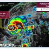 Se espera que Isaías genere lluvias intensas en Veracruz, Tabasco, Campeche y Yucatán; muy fuertes en Tamaulipas y fuertes en Quintana Roo.