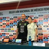 Pedro López y Jacqueline Ovalle ofrecieron conferencia de prensa en Aguascalientes