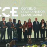 Al conmemorar el 50 aniversario del Consejo Coordinador Empresarial, la presidenta Sheinbuam resaltó que “vamos a bajar el déficit fiscal” de manera responsable.