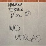 Elementos de la Policía Estatal y de la Subsecretaría de Prevención Social y Participación Ciudadana acudieron hasta la telesecundaria y dialogaron con estudiantes y maestros
