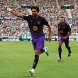 Lamine Yamal marca gol frente al Betis en La Cartuja