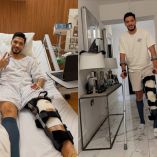 Raúl Jiménez es operado con éxito por lesión en la rodilla